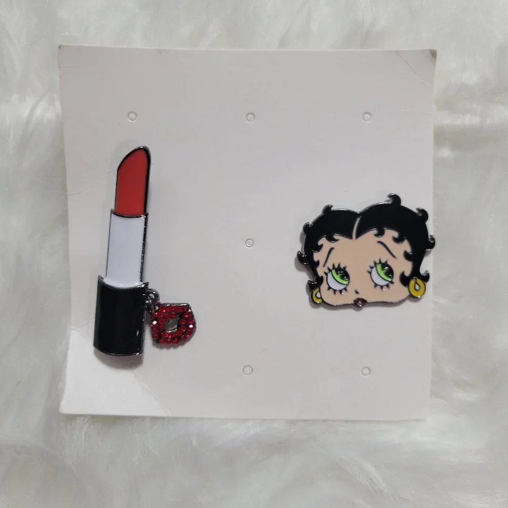 Betty Boop Pin Set